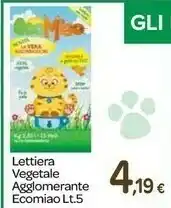 Carrefour Lettiera Vegetale Agglomerante Ecomiao offerta