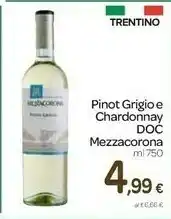 Carrefour Mezzacorona Chardonnay Doc offerta