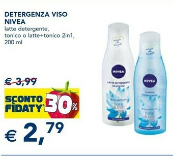 Esselunga Nivea 87211-07000 Tonico Per Il Viso Donna 200 Ml offerta