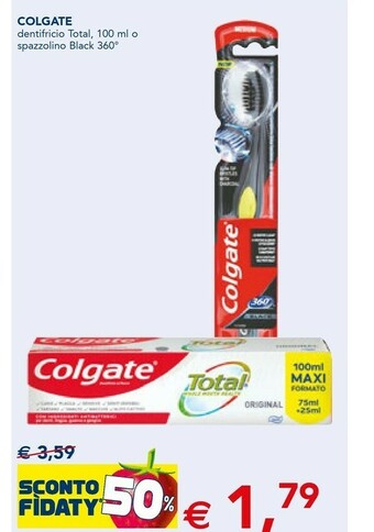 Esselunga Colgate Dentifricio Total offerta