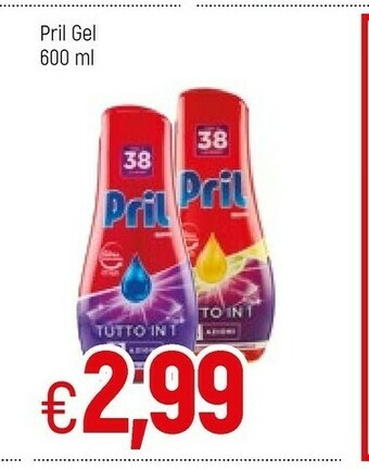 Famila Pril Gel Detersivo Piatti offerta
