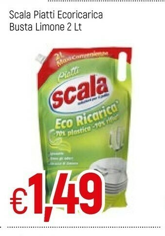 Famila Scala Piatti Ecoricarica Busta Limone offerta