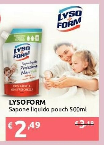 Ipersoap Lysoform Sapone Liquido offerta