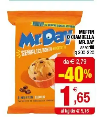 Mr. Day Muffin O Ciambella