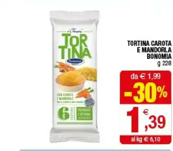 Iperal Bonomia Tortina Carota E Mandorla offerta