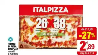 Iperal Italpizza Tranci Di Pizza offerta