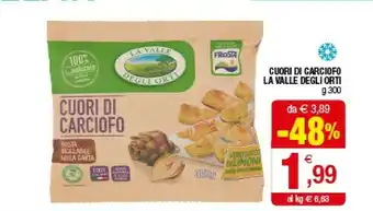 Iperal La Valle Degli Orti Cuori Di Carciofo offerta