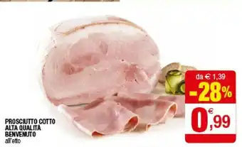 Iperal Benvenuto Prosciutto Cotto Alta Qualita offerta