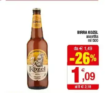 Iperal Kozel Birra offerta