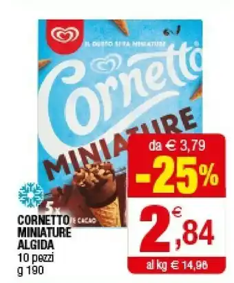 Iperal Algida Cornetto Miniature offerta