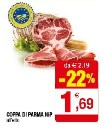 Iperal Coppa Di Parma Igp offerta