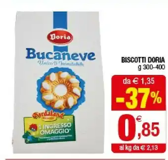 Iperal Doria Biscotti offerta