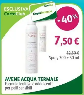Lloyds Farmacia Avene Acqua Termale offerta