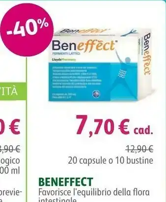 Lloyds Farmacia Beneffect 20 Capsule O 10 Bustine offerta