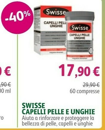 Lloyds Farmacia Swisse Capelli Pelle Unghie offerta