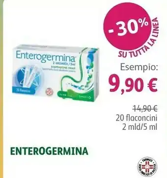 Enterogermina 20 Flaconcini 2 Mld / 5 Ml