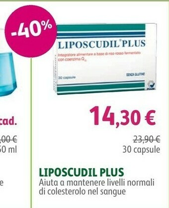 Lloyds Farmacia Liposcudil Plus 30 Capsule offerta