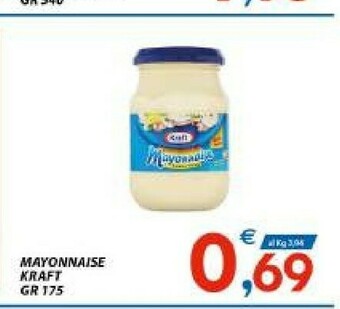 Vivo Supermercati Kraft Mayonnaise 175 Gr offerta