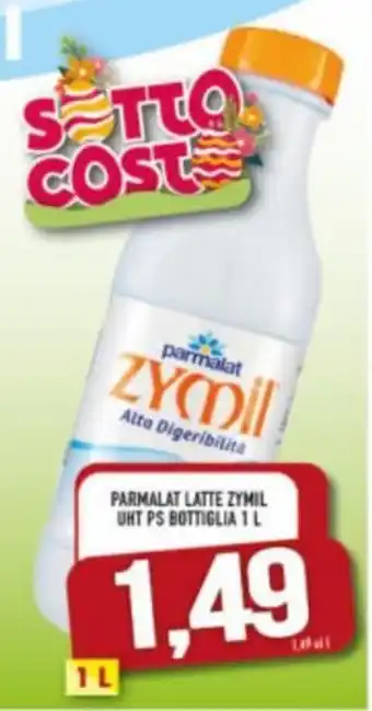 MA Supermercati Parmalat Latte Zymil UHT Ps Bottiglia 1 l offerta