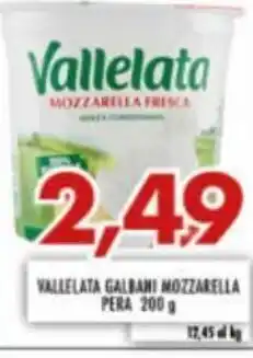Galbani Mozzarella Vallelata Pera 200 g