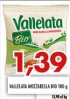Vallelata Mozzarella 100 g