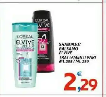 Vivo Supermercati L’Oréal Paris Elvive Shampoo offerta
