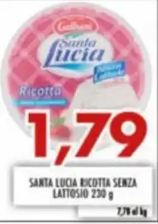 Santa Lucia Ricotta Senza Lattosio 230 g