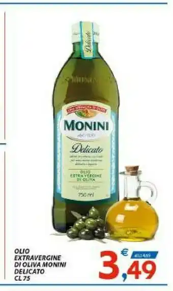 Vivo Supermercati Monini Olio Extravergine Di Oliva Bio 750 G(ml) offerta