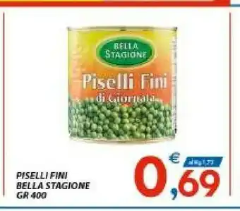 Vivo Supermercati Bella stagione Piselli Fini Di Giornata 400 Gr offerta