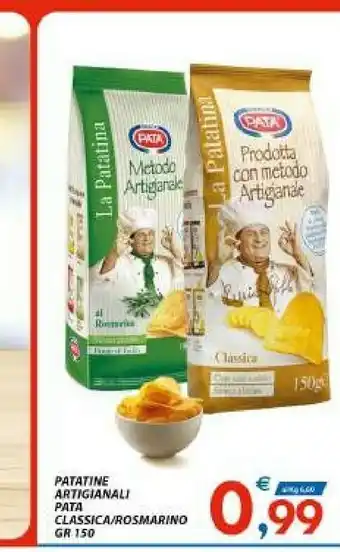 Vivo Supermercati Pata Patatine Artigianale Classica offerta