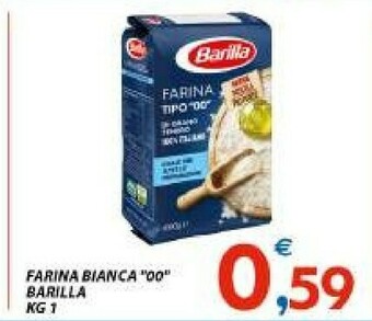 Vivo Supermercati Barilla Farina Di Grano Tenero Tipo 00 1000 G(ml) offerta