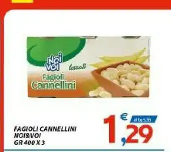 Vivo Supermercati Noi Voi - Fagioli Cannellini Lessati 400 G(ml) offerta
