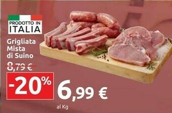 Carrefour Market Grigliata Mista Di Suino offerta