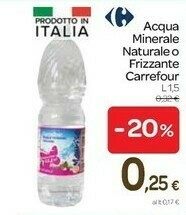Carrefour Carrefour - Acqua Minerale Naturale Lievemente Frizzante offerta