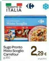 Carrefour Carrefour - Sugo Pronto Misto Scoglio 350 G(ml) offerta