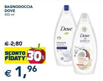 Esselunga Dove Bagnodoccia Go Fresh Revive offerta