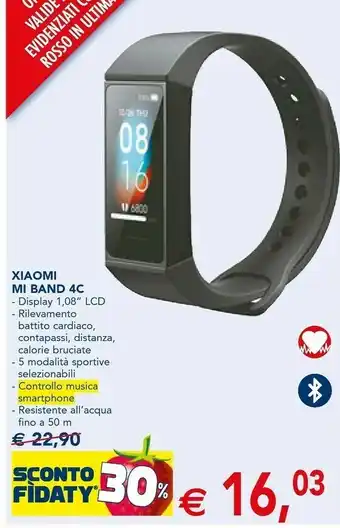 Esselunga Xiaomi Bracciale Fitness offerta