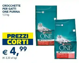 Esselunga Purina ONE Junior Cibo Secco Per Gatti Gattino Pollo 800 G offerta
