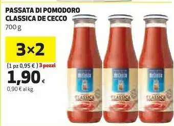Coop De Cecco Passata Di Pomodoro Classica offerta