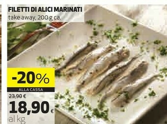 Coop Filetti Di Alici Marinati offerta
