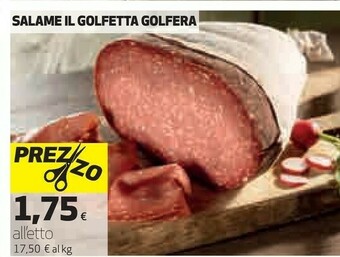 Coop Golfera Salame Il Golfetta offerta