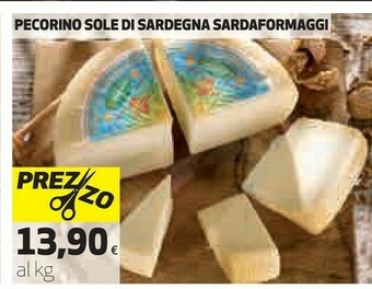 Coop Pecorino Sole Di Sardegna Sardaformaggi offerta