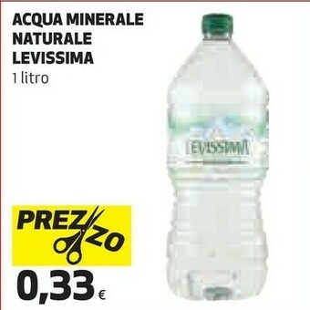 Coop Levissima Acqua Minerale Naturale offerta