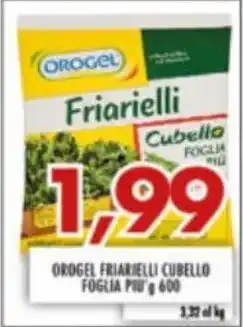Orogel Friarielli Cubello Foglia Più 600g