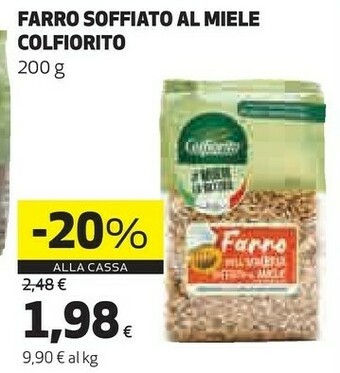 Coop Colfiorito Farro Soffiato Al Miele offerta