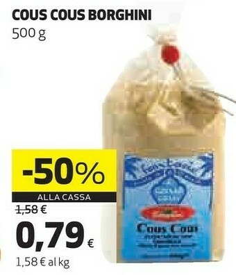 Coop Borghini Cous Cous 500 G(ml) offerta