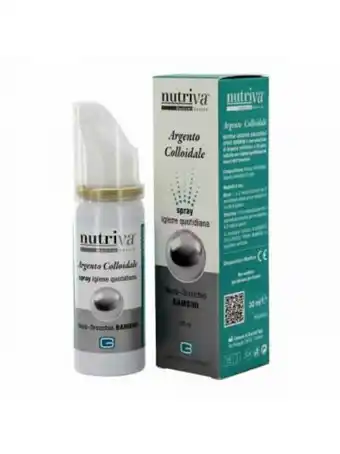 Nutriva argento colloidale spray bambini 30ml