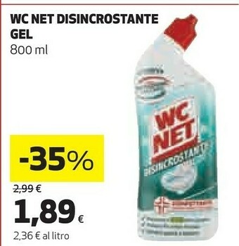 Coop Wc net Disincrostante Gel` offerta