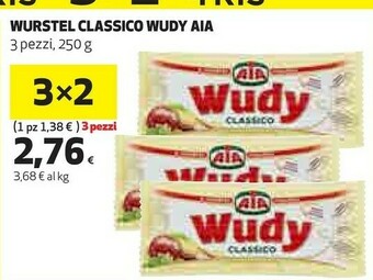 Coop Aia Wudy Classico 250 G(ml) offerta