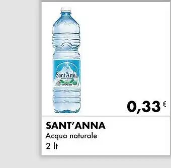 Iper Tosano Acqua sant'anna 2lt offerta